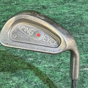 Vintage Ping Eye 2+ 9 Iron Red Dot Pitching Wedge Right Hand Steel Made in USA